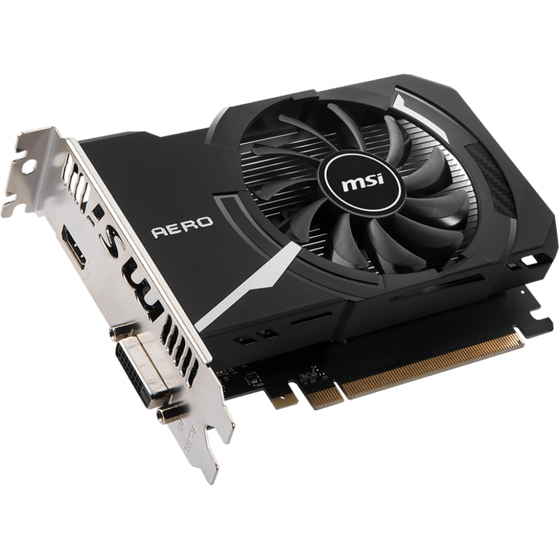 Видеокарта/ GeForce GT 1030 AERO ITX 4GD4 OC