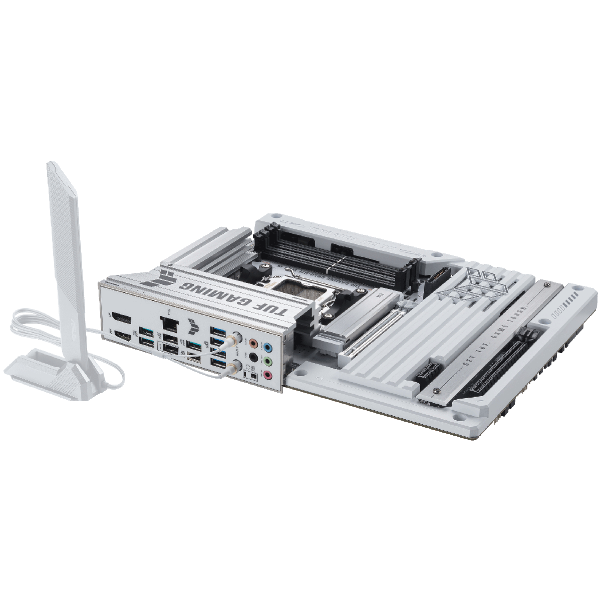 Материнская плата ASUS TUF GAMING B850-BTF WIFI W, AM5, B850, 4*DDR5, 4*SATA, 3*M.2, 7*USB 3.2, 2*US
