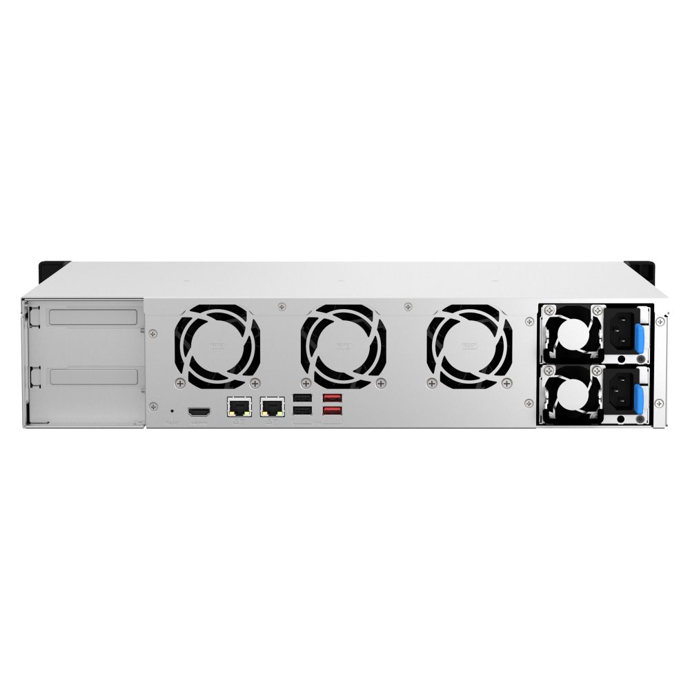 Системы хранения данных QNAP SMB 2U/8bay QC 2,0GhzCPU/8Gb(upto16Gb)/upto 20HDD with TL-R1200S-RP /SA