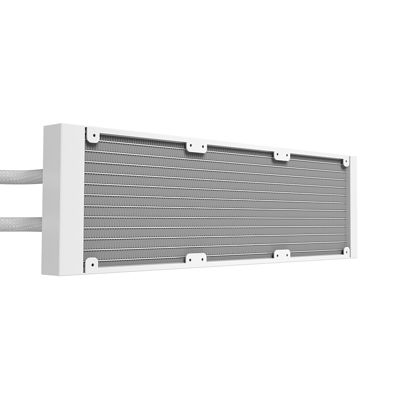 Система жидкостного охлаждения Geometric Future Eskimo Pro 360 (240W, 360mm, ARGB, White/ Fans: 3x12