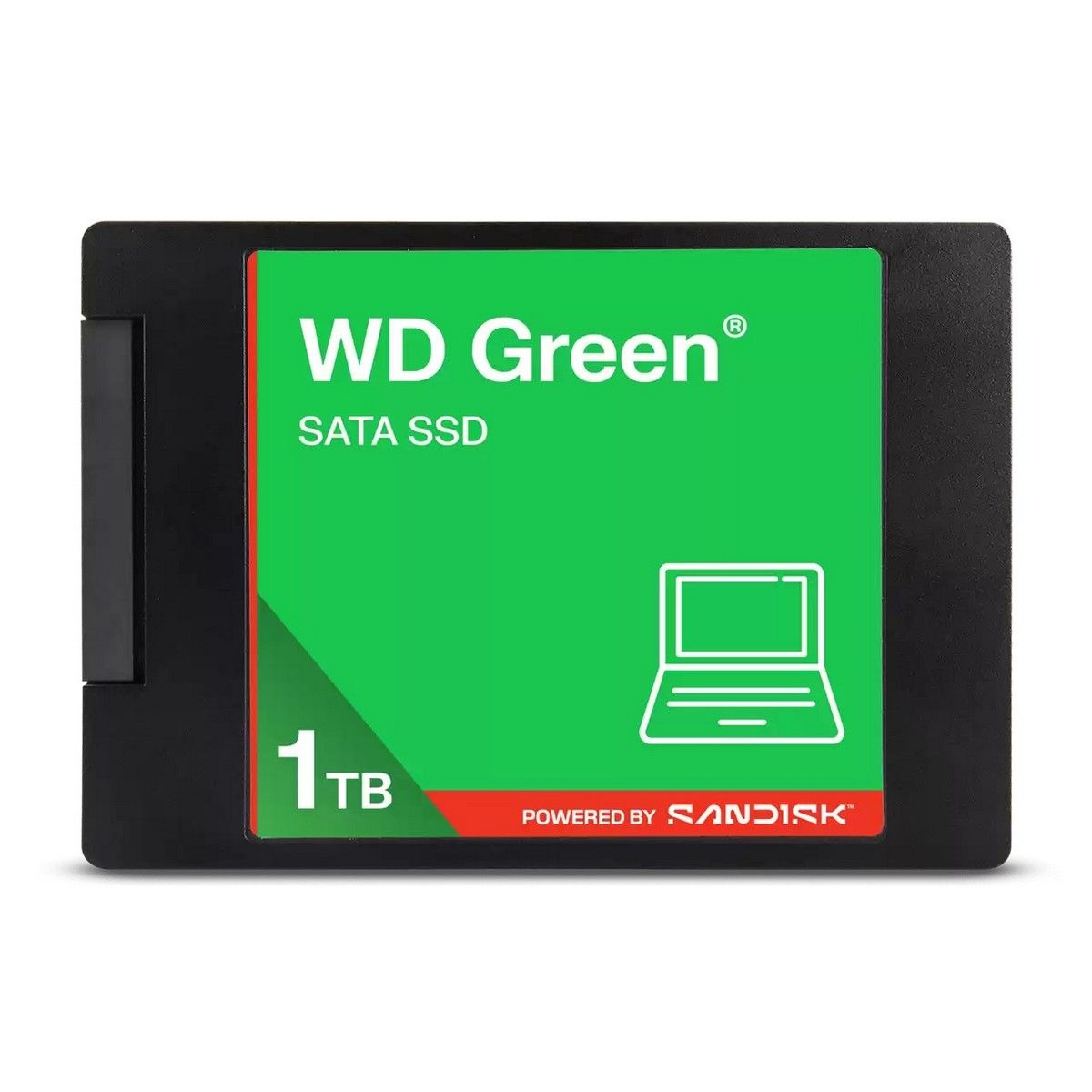 Твердотельный накопитель Western Digital Green SSD 2,5” SATA 1Tb, WDS100T5G0A, 1 year
