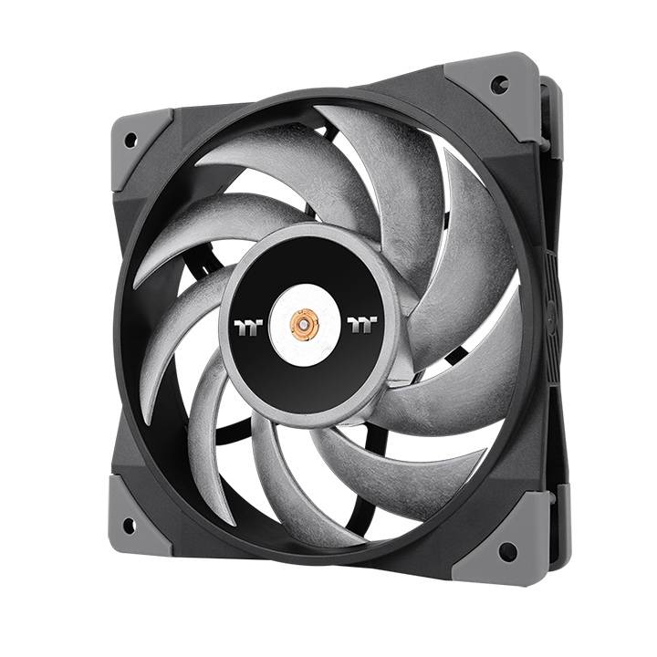 Вентилятор для корпуса Thermaltake Toughfan 12 Turbo 120х120x25 черный 4-pin 28.1дБ (CL-F121-PL12GM-