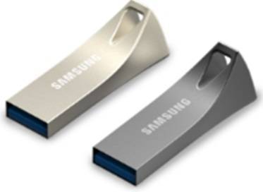 Флеш накопитель 32GB SAMSUNG BAR Plus, USB 3.1, 200 МВ/s, серый