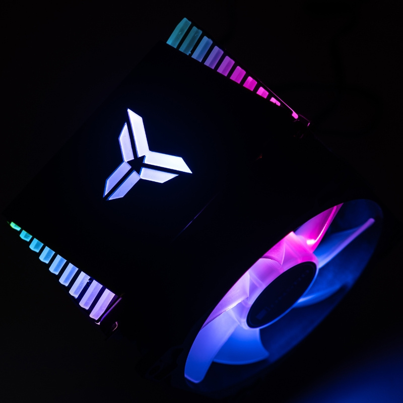 Устройство охлаждения(кулер) Jonsbo CR-1400 RGB белый 4-pin 20-30.5dB Al 130W 450gr Ret (CR-1400 COL